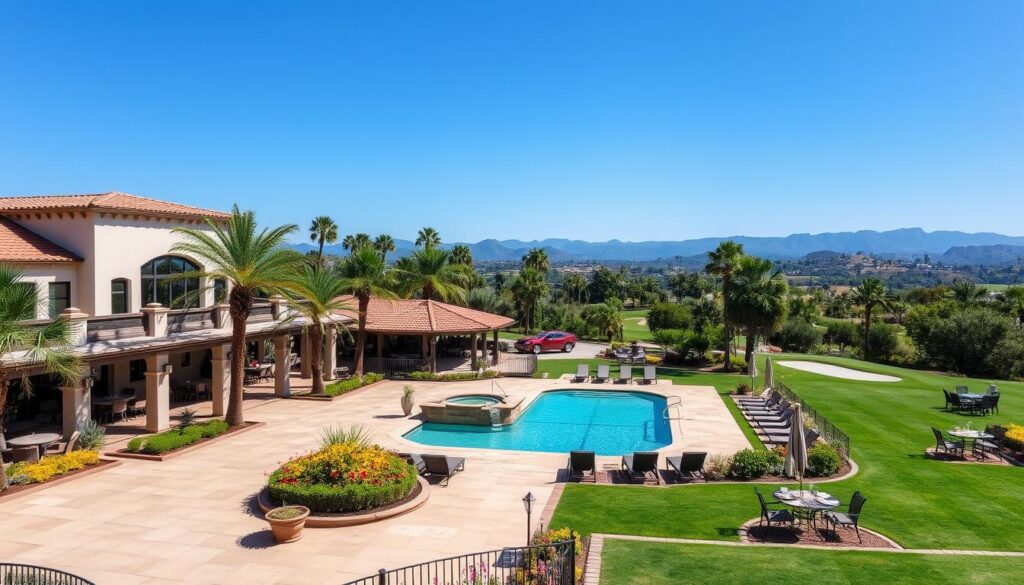 Golf course amenities Santa Barbara