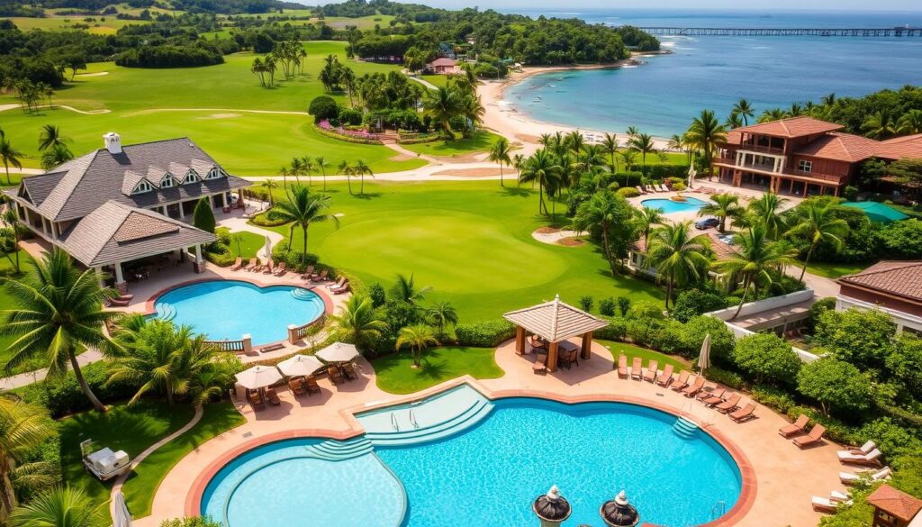 Golf course amenities in Jamaica