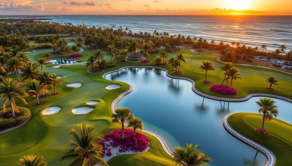 Golf course design in Florida Keys