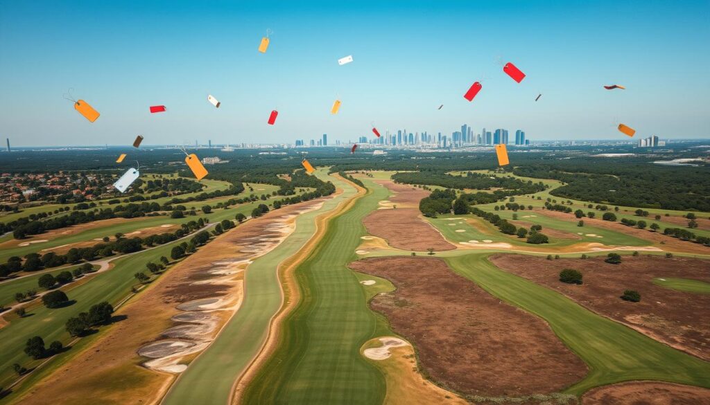 Golf course valuation challenges