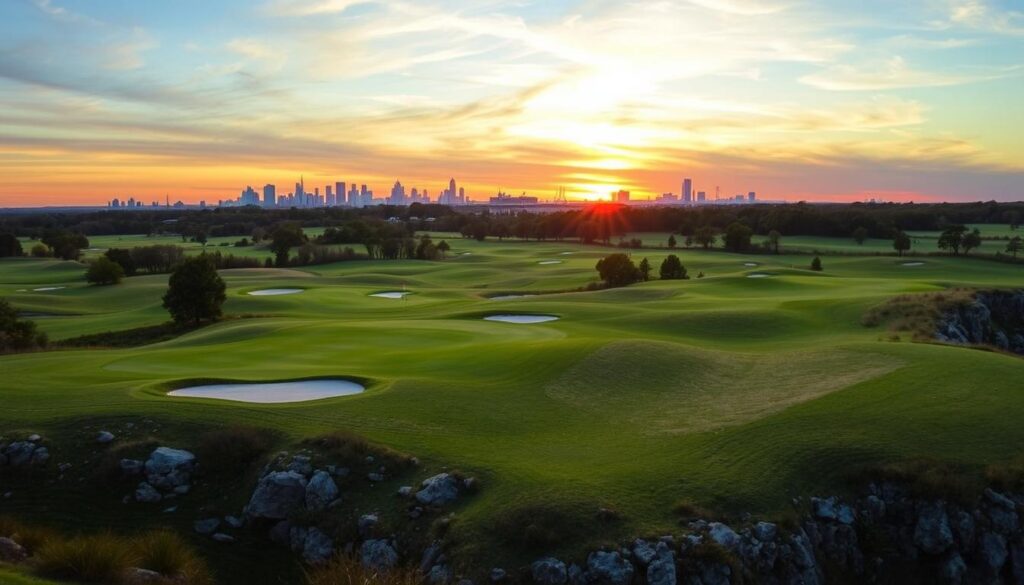 Granite Links Golf Club skyline view