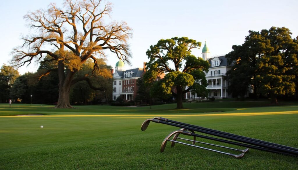 Historic golf course in Richmond Historic golf course in Richmond