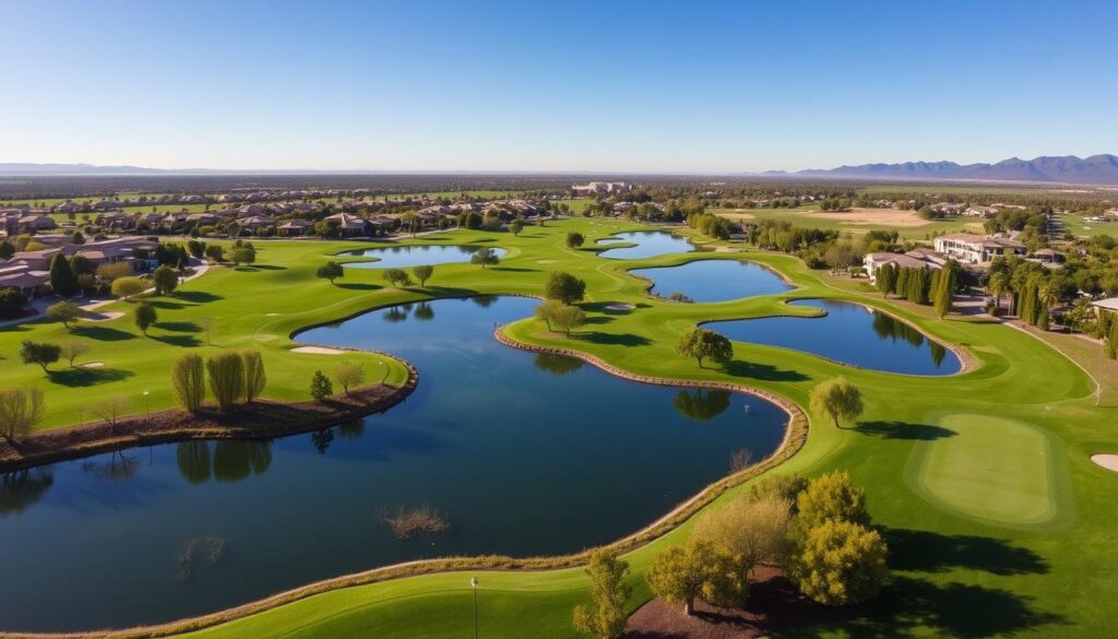 Indian Creek Golf Club water hazards