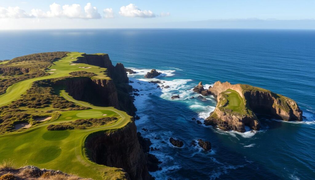 Kauri Cliffs clifftop golf course