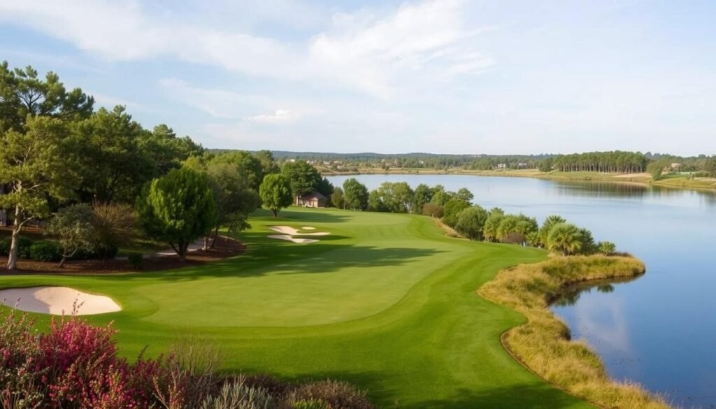 Kelly Blake Moran design at Hideout Golf Club Kelly Blake Moran design at Hideout Golf Club