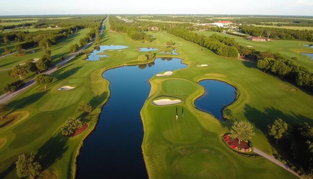 McCullough's Emerald Golf Links course layout