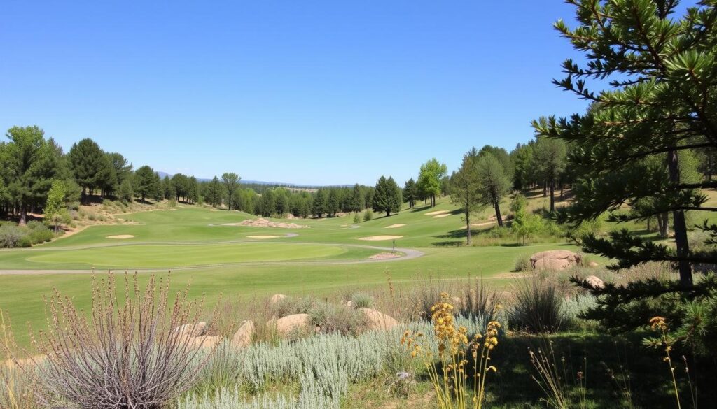 Native American-inspired design at Firekeeper Golf Course