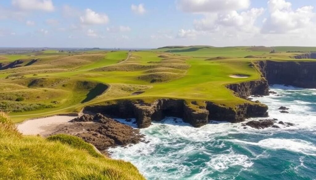 Northumberland Links seaside golf