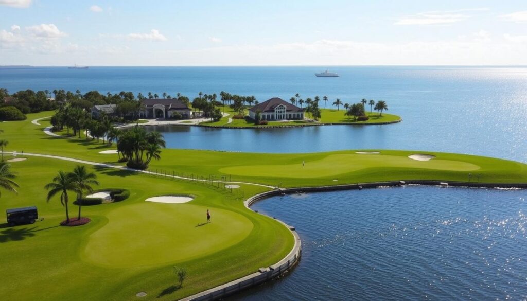 Old Collier waterfront golf course