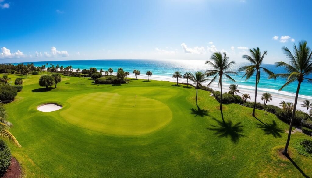 Panama City Beach golf landscape Panama City Beach golf landscape