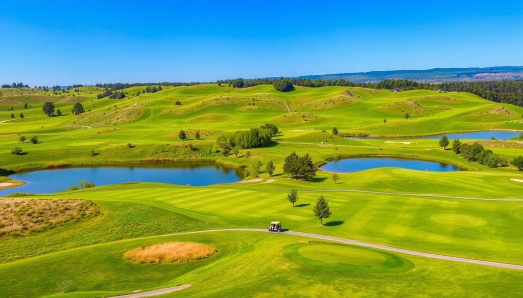 Peach Tree Golf Course greens