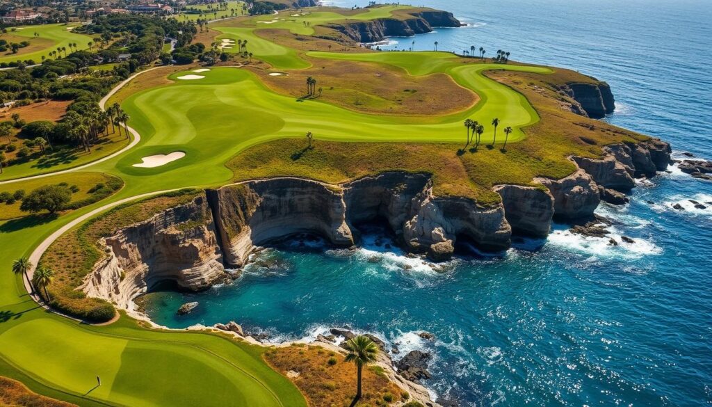 Pelican Hill Golf Club ocean views