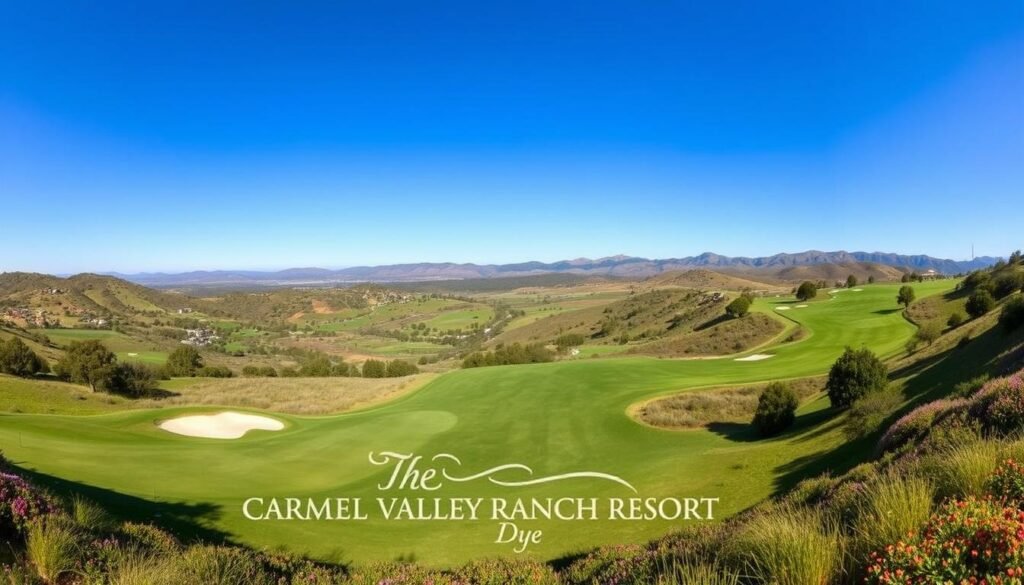 Pete Dye design at Carmel Valley Ranch Resort Pete Dye design at Carmel Valley Ranch Resort
