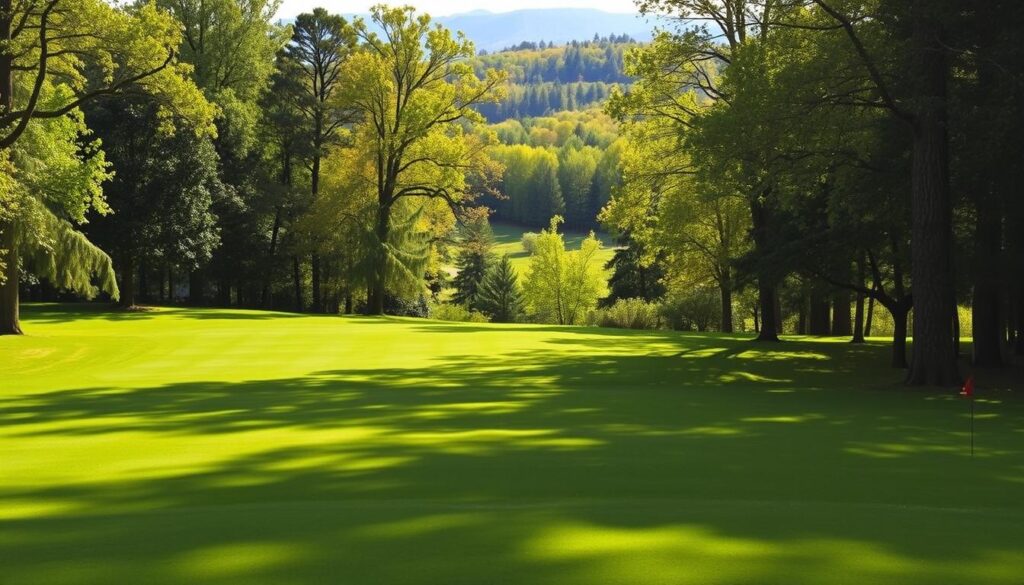 Pine Hills Golf Club forested fairways