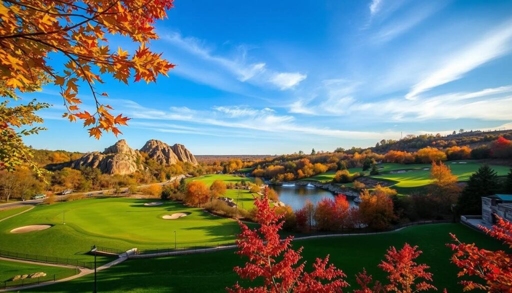 Quarry golf course in Maryland Heights Quarry golf course in Maryland Heights