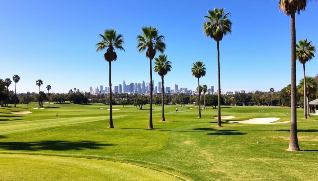 Rancho Park Golf Course in Los Angeles