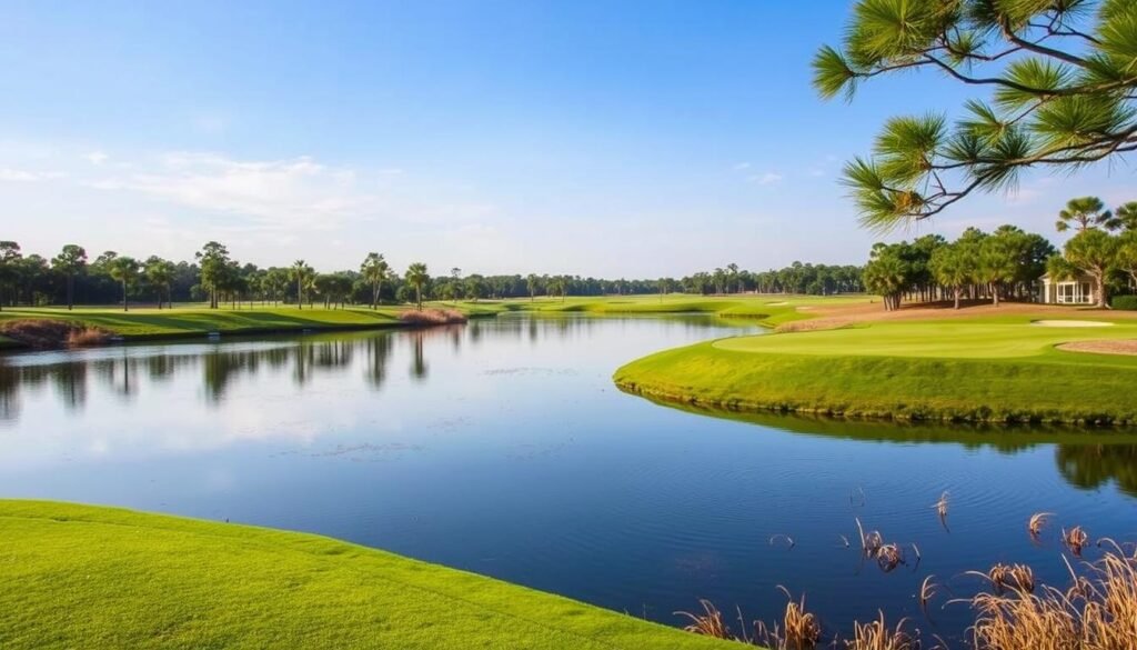 River Club water hazards River Club water hazards