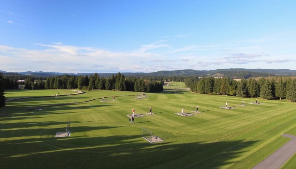 Riverbend Golf Complex Kent driving range