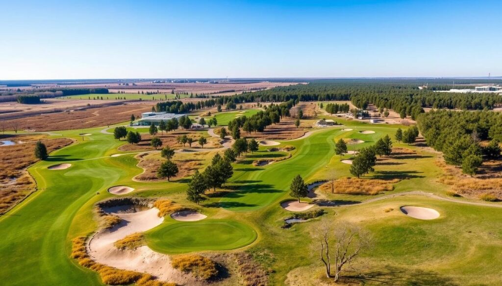 Sand Barrens Golf Club course layout