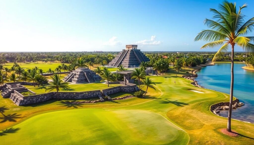 Scenic views at Cancun Golf Club Scenic views at Cancun Golf Club