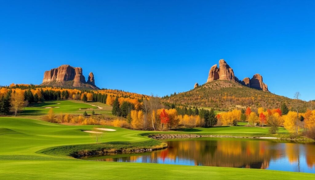 Scenic views of Wisconsin Dells golf courses Scenic views of Wisconsin Dells golf courses