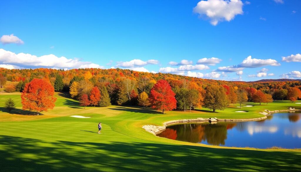 Seasonal golf in Northern Virginia