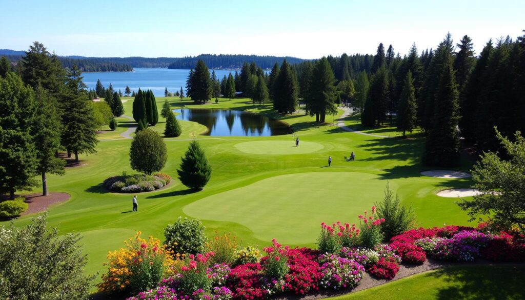 Tacoma public golf course