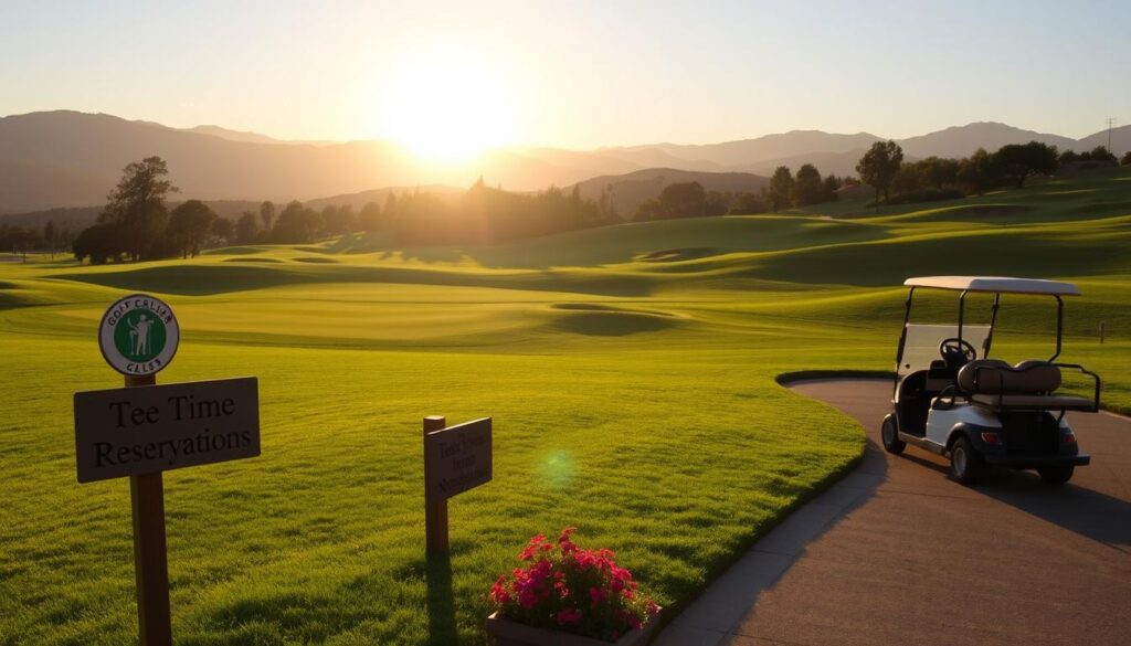 Tee time booking Tee time booking