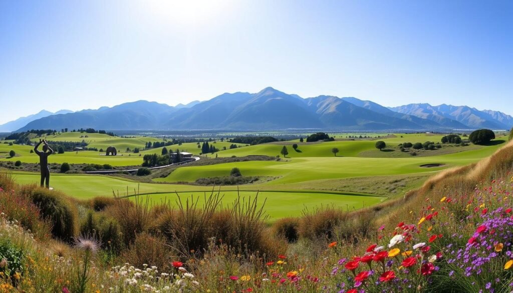 The Hills Queenstown golf course The Hills Queenstown golf course