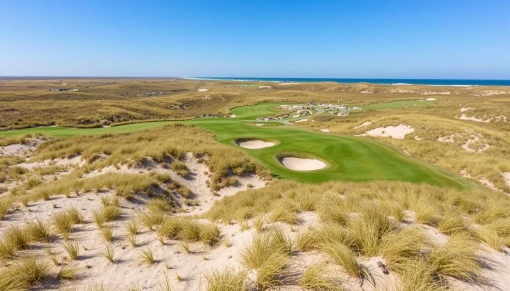 Twisted Dune golf course layout