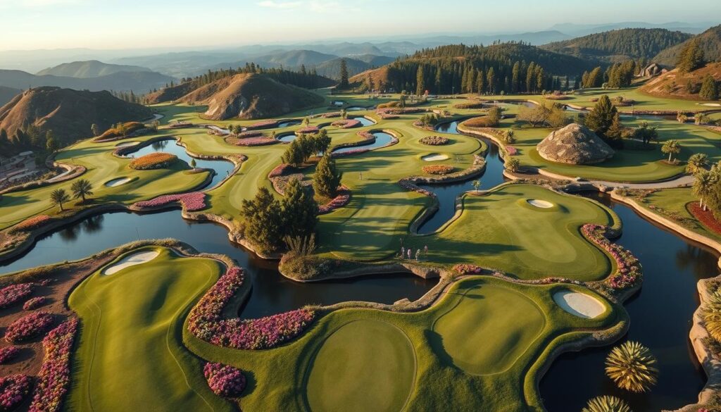 Unique golf course designs