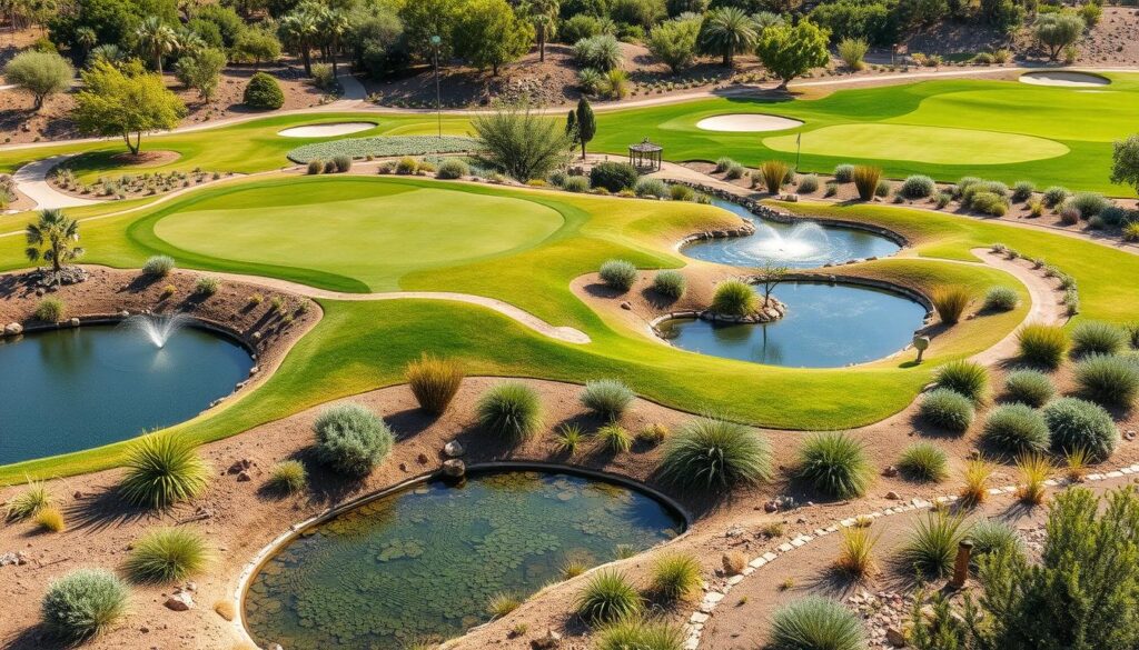 Water conservation techniques in golf course management