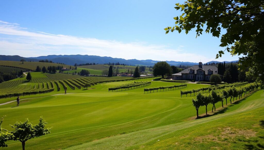 Winery golf course at Viniterra