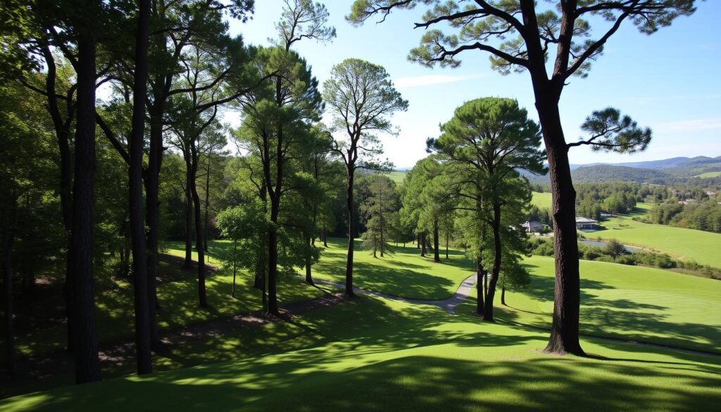 Woodland golf course at Seaview