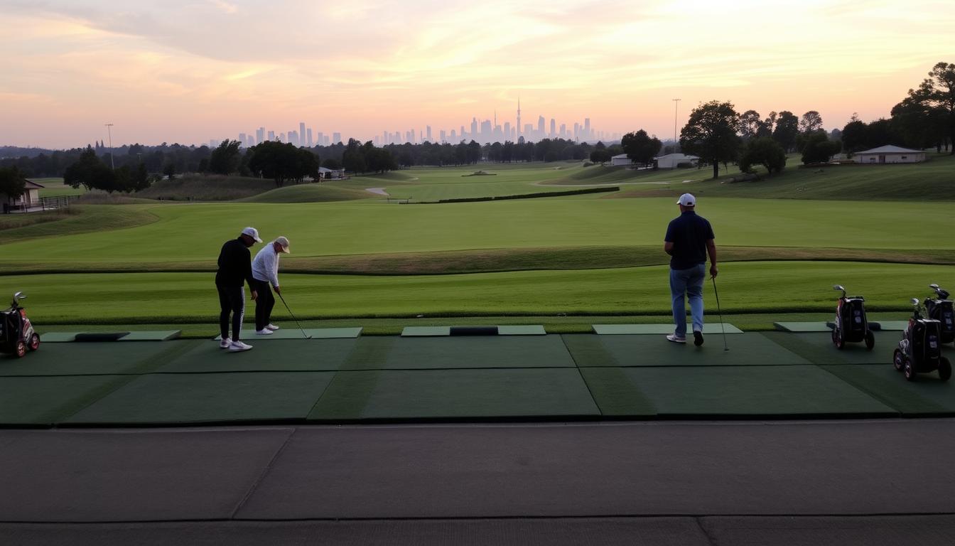 driving range vs golf course