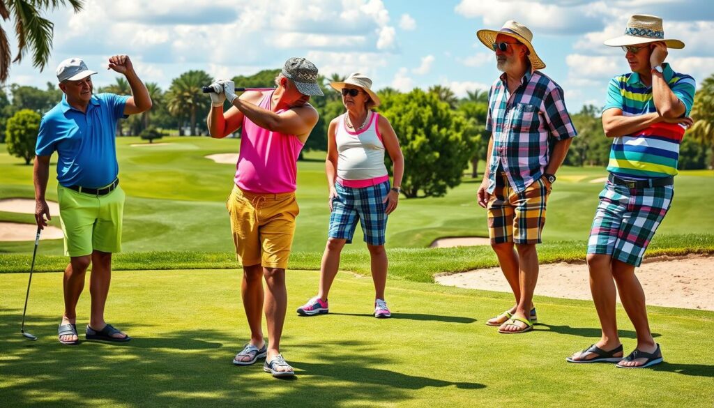 golf dress code violations