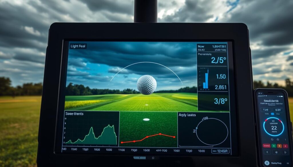 Ball flight tracking with launch monitor