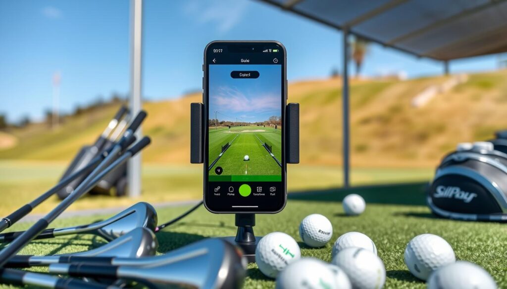 Golf launch monitor apps