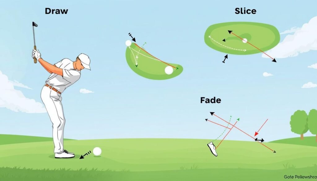 Golf shot shapes Golf shot shapes